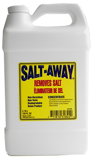 Salt away as a reel cleaner